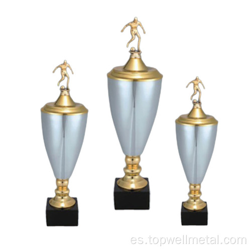 Trofeo de premio de Evento de oro chapado en el evento personalizado